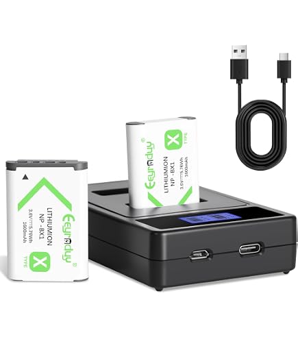 Amazon.com: Kastar 1-Pack NP-BX1 Battery and AC Wall Charger